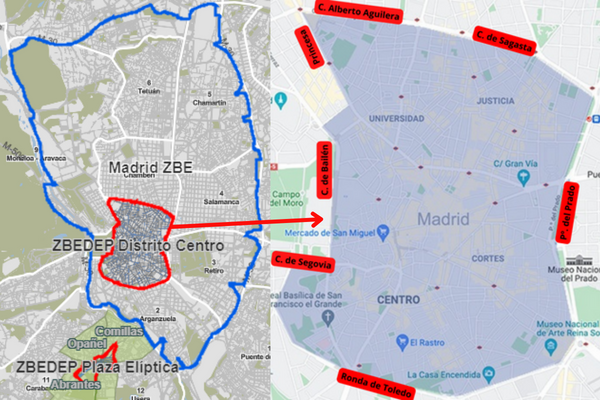 Madrid central zbe Madrid central zbe