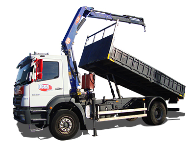 Alquiler pluma basculante