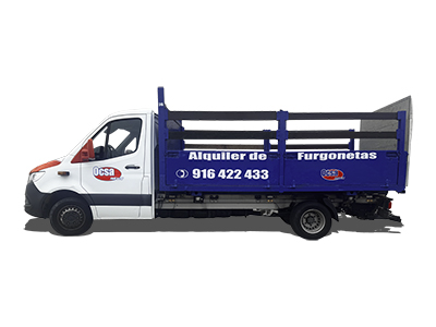 Alquilar camión caja abierta con trampilla