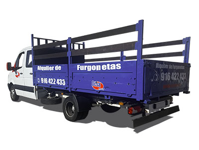 Alquilar camion doble cabina