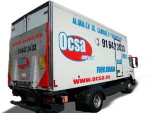 alquiler vehículo frigorífico c1 con trampilla Ocsa