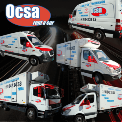 Alquilar vehiculo frigorifico en Madrid o Toledo Ocsa