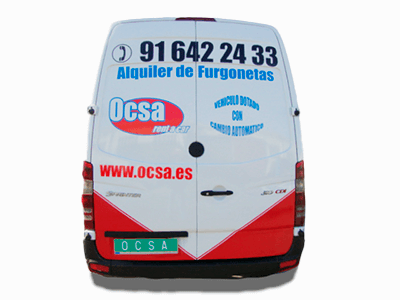Alquiler de Furgonetas en Madrid Y Toledo Sprinter 310 Ocsa